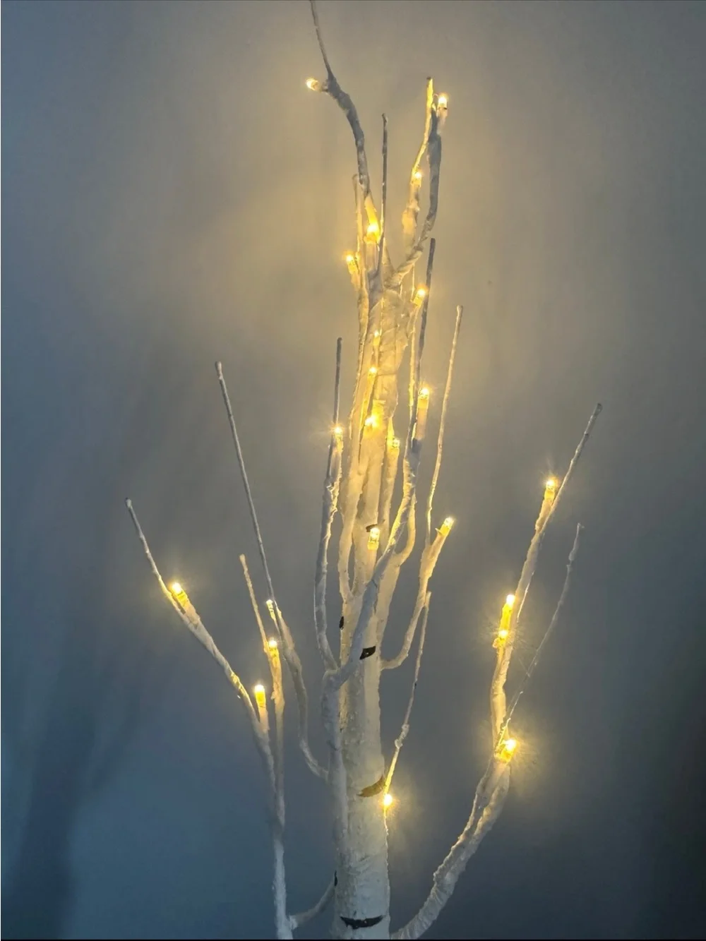 Restoration Hardware RH Winter Wonderland White Light Up Tree 2 ft tall